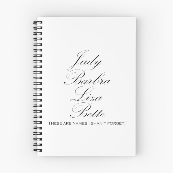 Item preview, Judy - Barbra - Liza - Bette (BLACK) designed and sold by Wayne's Warehouse.
