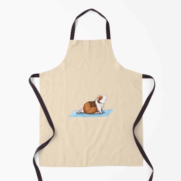 Item preview, Yoguinea Yoga Guinea Pig - Lunge Pose designed and sold by wguineapigsfly.