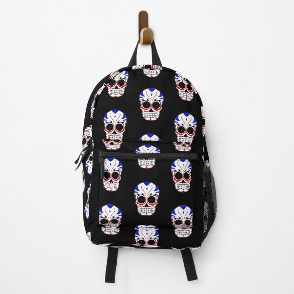Vista previa del artículo con la obra «Calaveras del mundo - calavera Kabuki», diseñado y vendido por TravellingWolf.