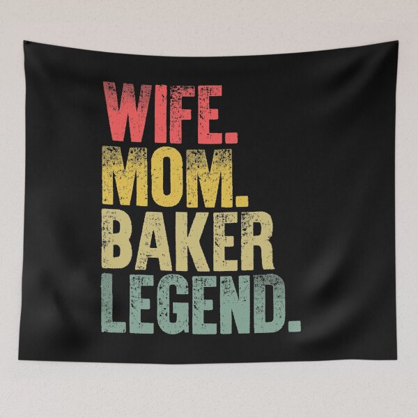 Item preview, Best Mother Women Funny Gift T Shirt Wife Mom Baker Legend designed and sold by Bendthetrend.