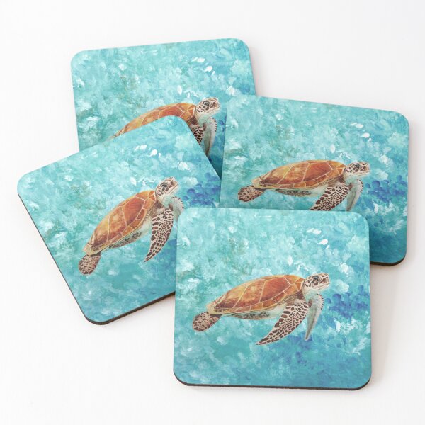 Item preview, Turtle Swimming designed and sold by Angeles M. Pomata.