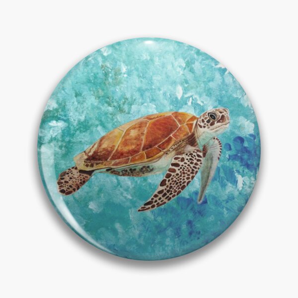 Item preview, Turtle Swimming designed and sold by Angeles M. Pomata.
