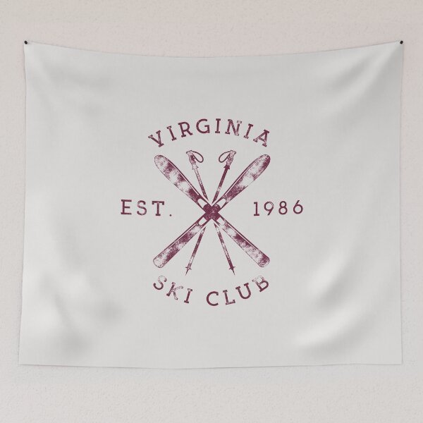 Item preview, USA Virginia State old  Ski Club for ski lovers designed and sold by paulo silveira.