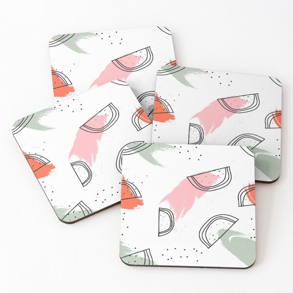Item preview, Abstract design and doodle watermelon slice with bones designed and sold by Eshka.