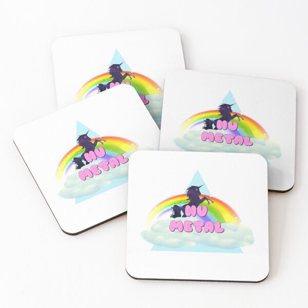 Item preview, NU METAL UNICORN ARCO IRIS designed and sold by sherwinc.