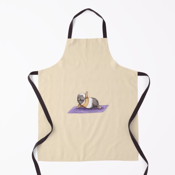 Item preview, Yoguinea Yoga Guinea Pig - Side Plank Pose designed and sold by wguineapigsfly.