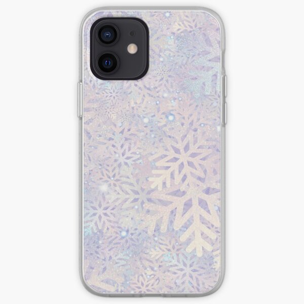 Pastel Snowflake iPhone Soft Case