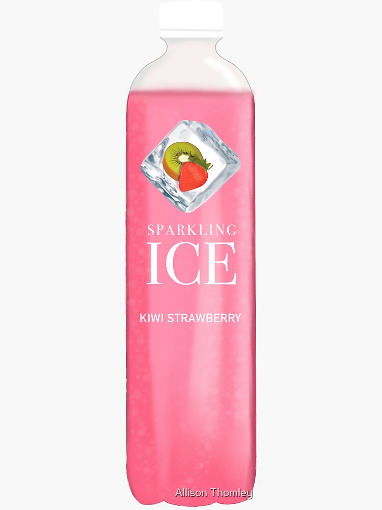 "Sparkling Ice Kiwi Strawberry Drink" Sticker for Sale by allisonthom