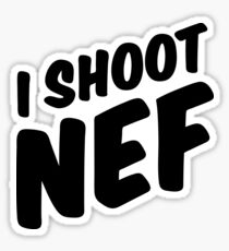 I shoot NEF Sticker