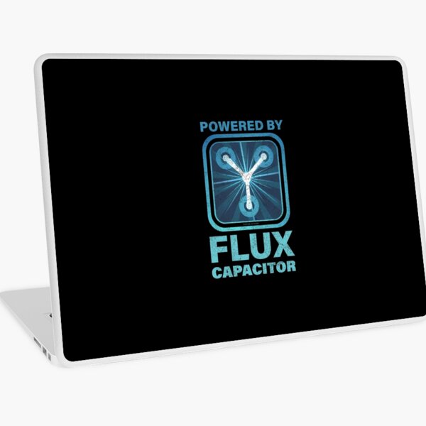 Powered by Flux Capacitor - Back to the Future  Laptop Skin