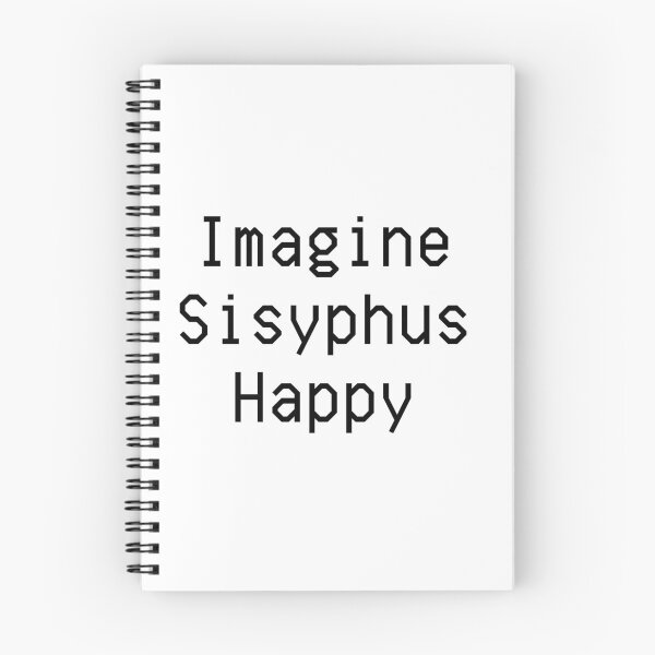 Item preview, imagine sisyphus happy designed and sold by eesienk.