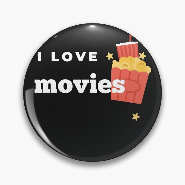 Item preview, I love movies artwork designed and sold by Lorify.