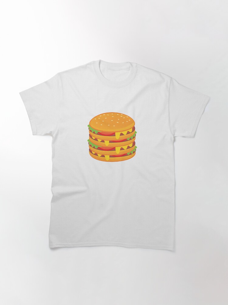 Alternate view of multi-storey hamburger Classic T-Shirt