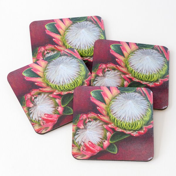 Item preview, Two Proteas designed and sold by Heather Thomas Olson.