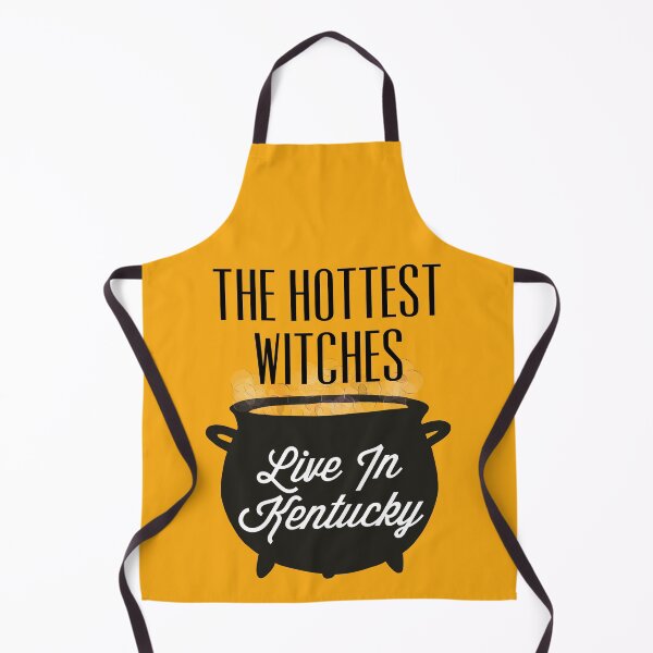 Item preview, The Hottest Witches Live in Kentucky Halloween Quote designed and sold by AMSonArt.