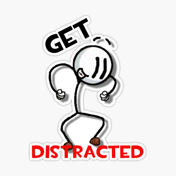 Henry Stickmin You Have Been Distracted Sticker