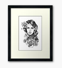 Aaliyah Framed Print