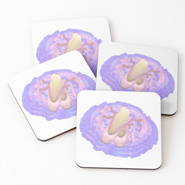Item preview, Ballet Toe Shoes and Tutu (White Background) designed and sold by ArtByLM.