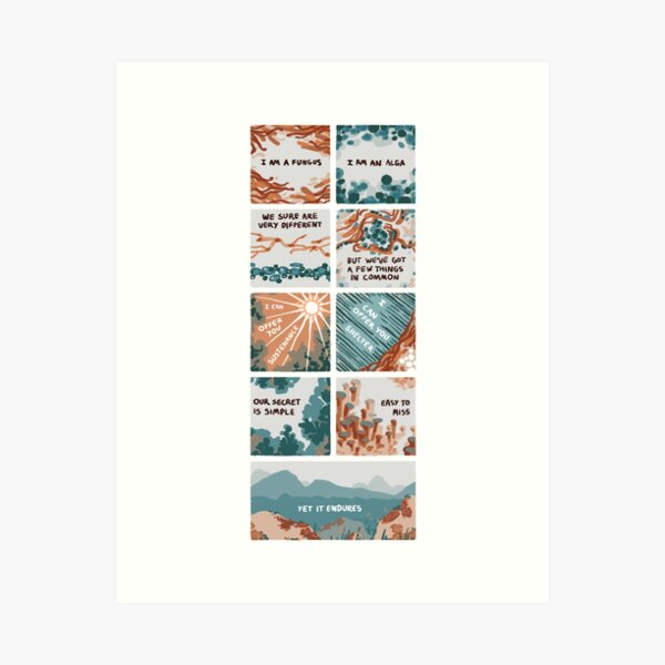 Item preview, Lichen, a Love Story designed and sold by tidewilds.