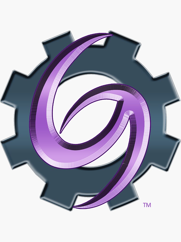 Thumbnail 3 of 3, Sticker, Grievance COG designed and sold by Grievance-Swag.