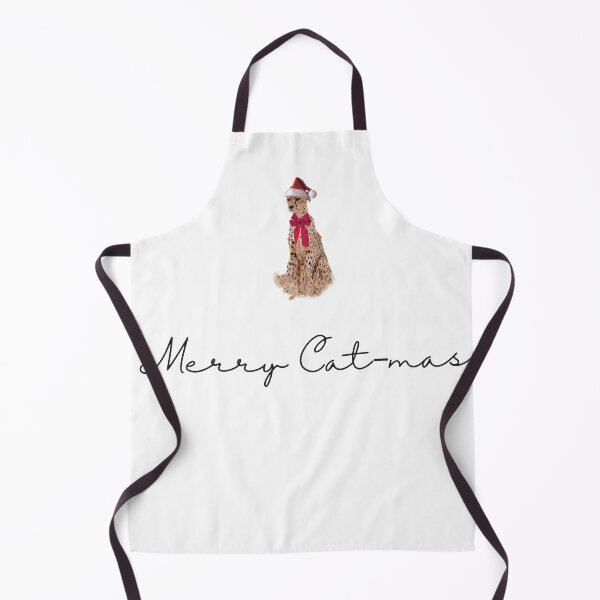 Item preview, Merry Catmas | Cheetah Christmas Card | Cat lovers designed and sold by sharasaur.
