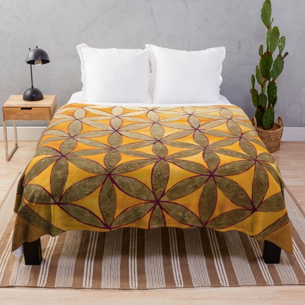 Flower of Life (XL) Throw Blanket