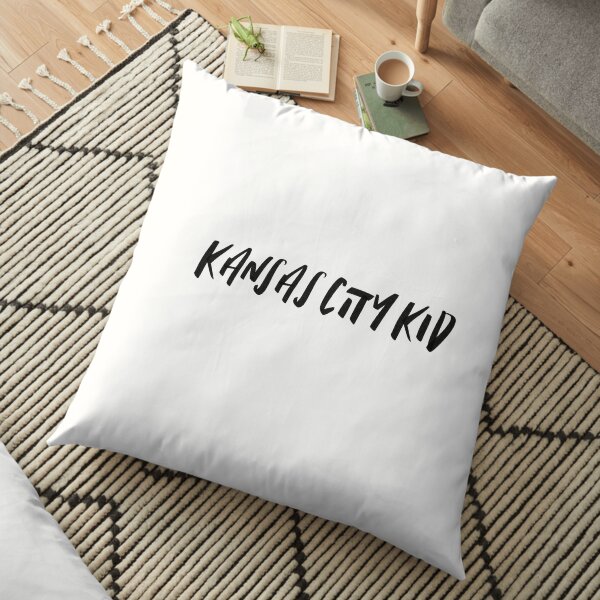 Kansas City Kid (Black) Floor Pillow