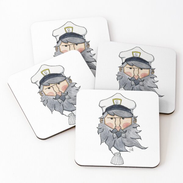 Item preview, The Beardes Sailorman Watercolor designed and sold by gfurbatto.