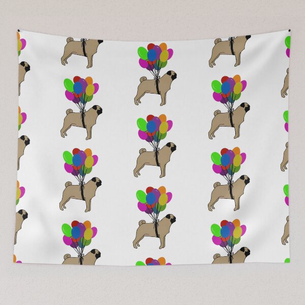 Item preview, Pug balloon lift designed and sold by Jaclyn8smith8.