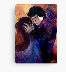 Sherlock and Molly Canvas Print