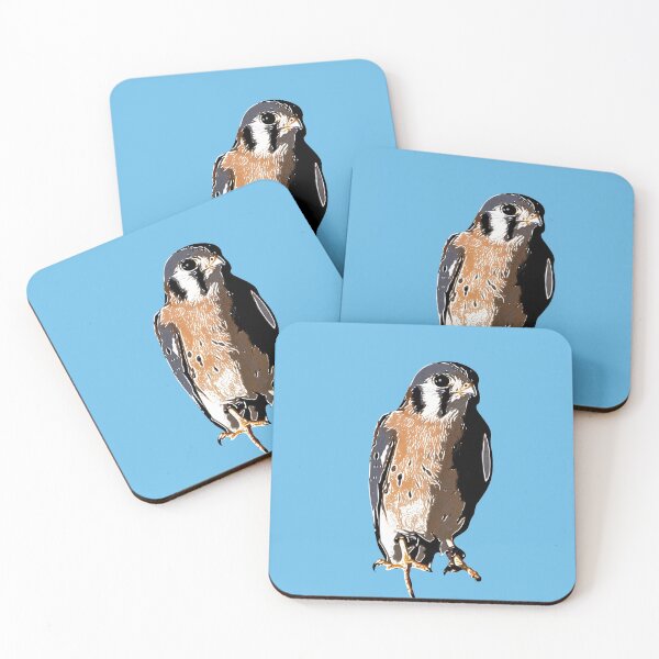 Item preview,  American Kestrel White Alternate Print  designed and sold by designsasstultd.
