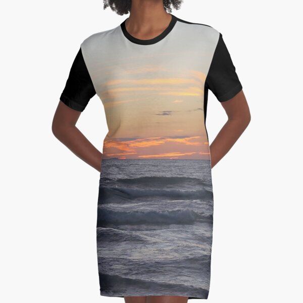 SunRise Graphic T-Shirt Dress
