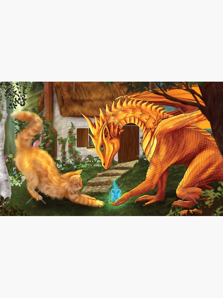 Cat and Dragon by leever