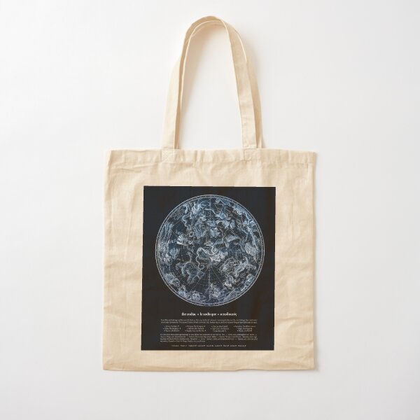 100% COTTON COLOURFUL ARIES-PISCES ZODIAC STAR SIGN ECO TOTE SHOPPING BAG 150GSM 