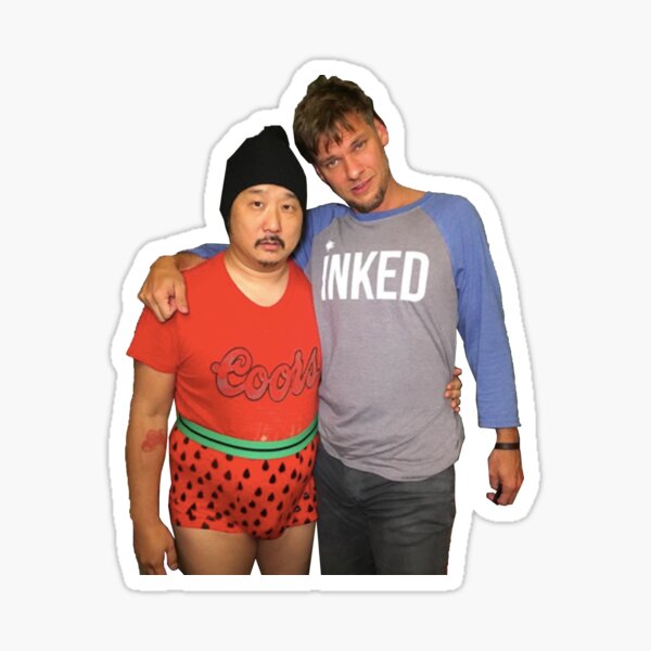 Bobby Lee Theo Von Tigerbelly Podcast Sticker