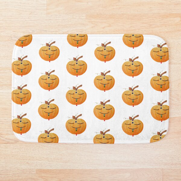 Chakra Pumpkin Bath Mat