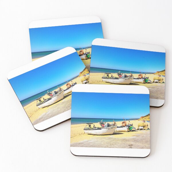 Item preview, Fishing Boats, Salema, Portugal, II designed and sold by Tess Salazar Espinoza.