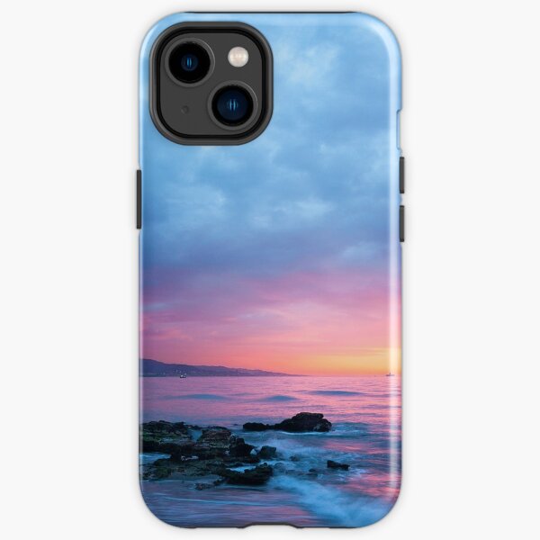 Beautiful Tropical Ocean Sunset iPhone Tough Case