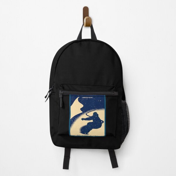 Item preview, Night snow ride killer illustration for snowboard lovers designed and sold by paulo silveira.