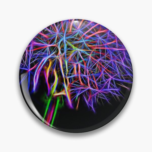 Artikelvorschau, Neon Löwenzahn Uhr entworfen und verkauft von Allenart_UK.