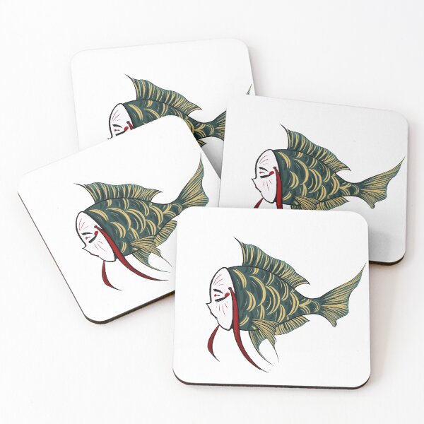 Item preview, Masked Japanese Fish designed and sold by Nasariie.