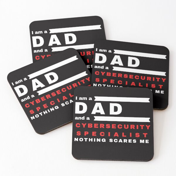 Item preview, Dad and Cybersecurity Specialist designed and sold by tshirtfever.