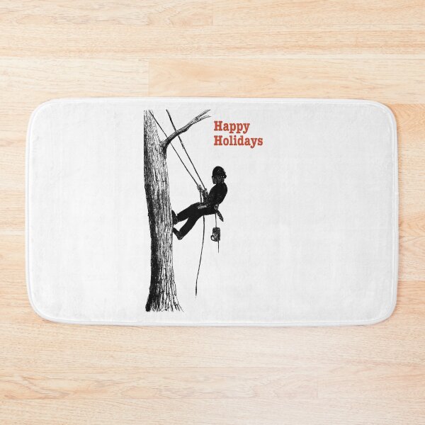 Item preview, Happy Holidays Arborist and Tree Surgeons designed and sold by Gordon Lavender.