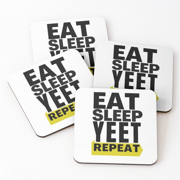 Item preview, Eat sleep yeet repeat designed and sold by kamila11.