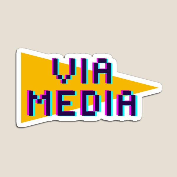 Item preview, Via Media - The Middle Way designed and sold by AnglicanNerd.