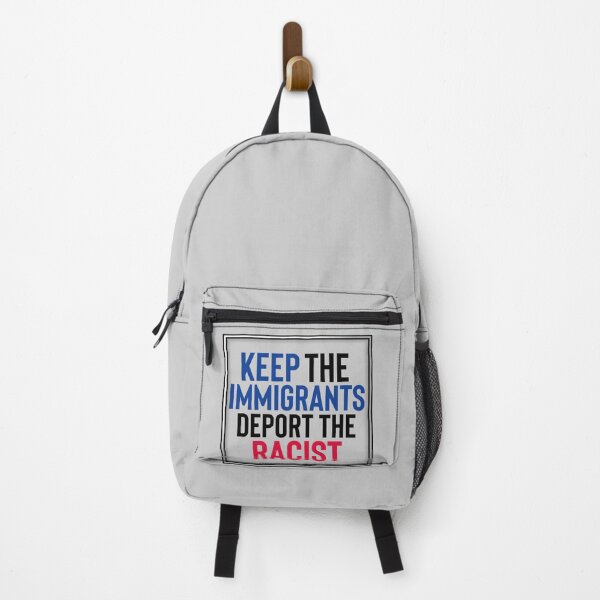 Item preview, keep the immigrants deport the racists designed and sold by The Pattern Artist.