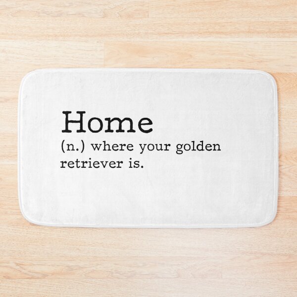 Item preview, Home - Where Your Golden Retriever Is designed and sold by Angels-Archive.