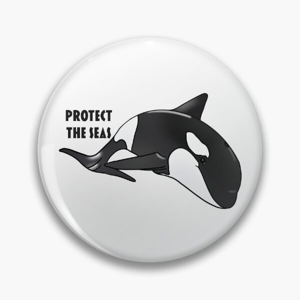 Item preview, Protect the Seas - Orca designed and sold by bellamousse design co.