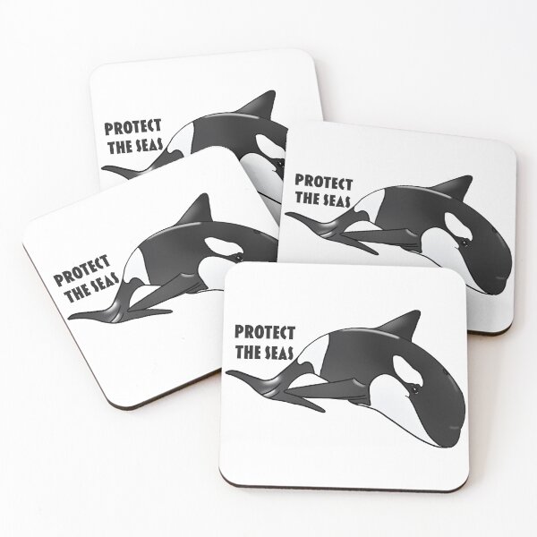 Item preview, Protect the Seas - Orca designed and sold by bellamousse design co.