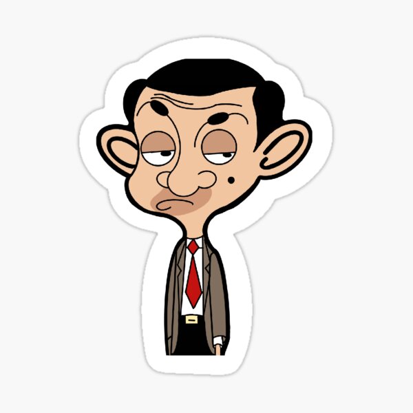 Mr Bean Stickers | Redbubble